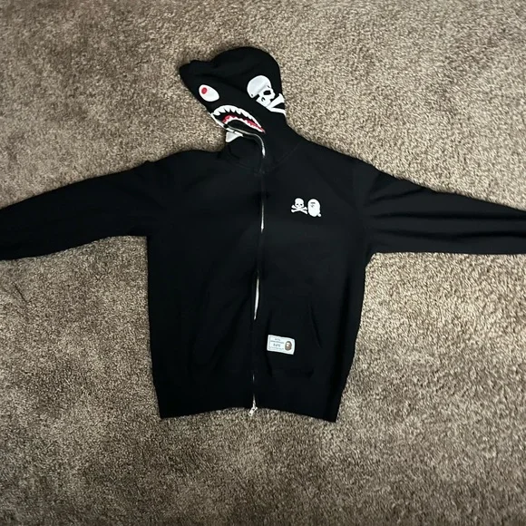 BAPE☆MAN A BATHING APE® Abc Camo Shark Full Zip Hoodie | Bape